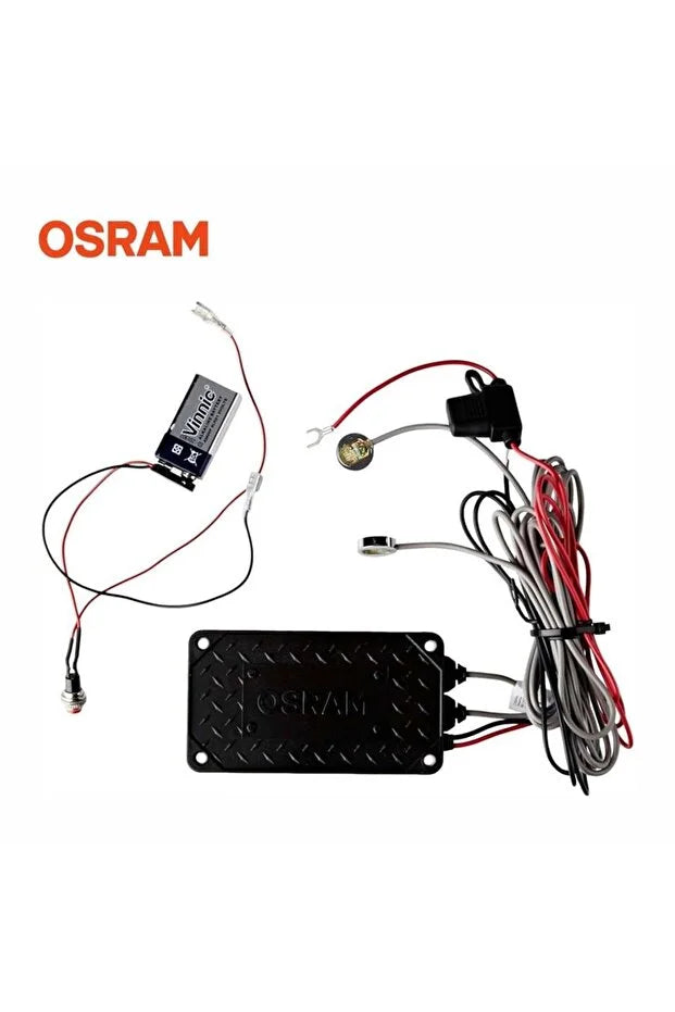 12v Far Içi Led Lamba (7 RENKLİ LED AMBİYANS--SESE