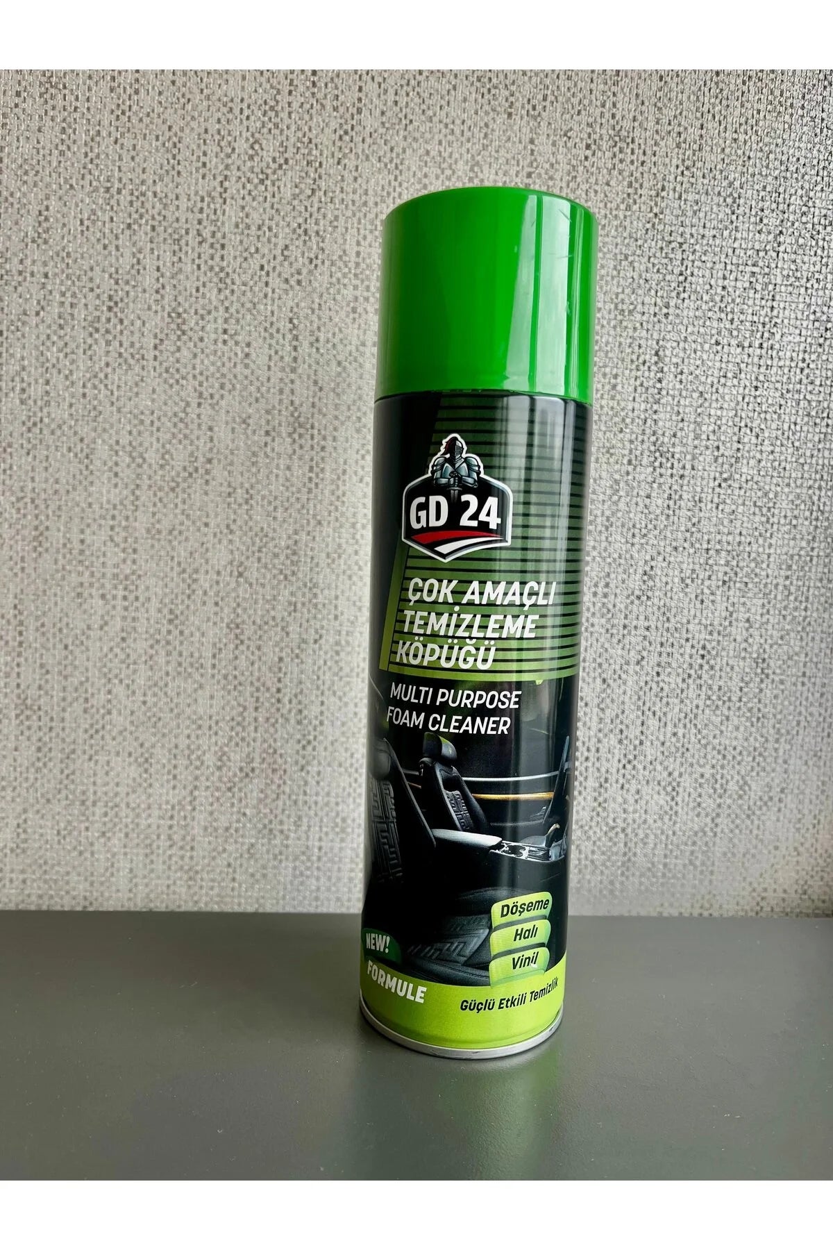 GD24 profesyonel yüzey temizleme köpüğü koltuk , halı, araç döşemesi ,vinil zemin 500 ml