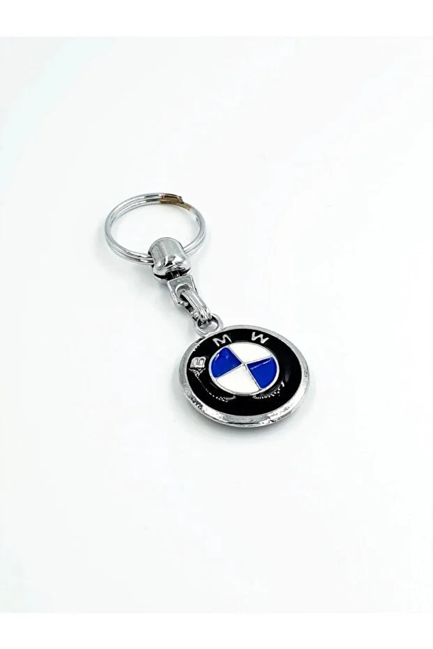 BMW Logolu Metal İşleme Anahtarlık