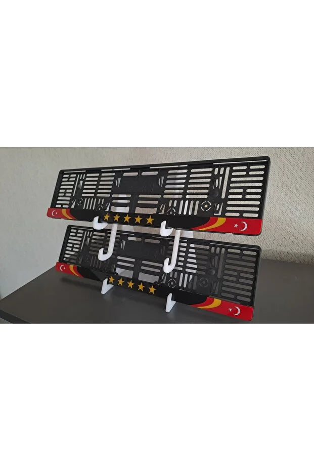 GS 5 YILDIZLI TÜRK BAYRAK MODELLİ PLAKA TAKIM