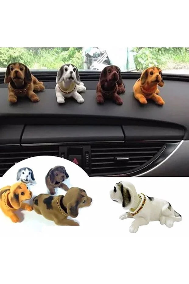Kafa Sallayan Köpek Araç Içi Nostaljik Aksesuar Büyük Boy - Kafa Sallayan Köpek Araç Içi 