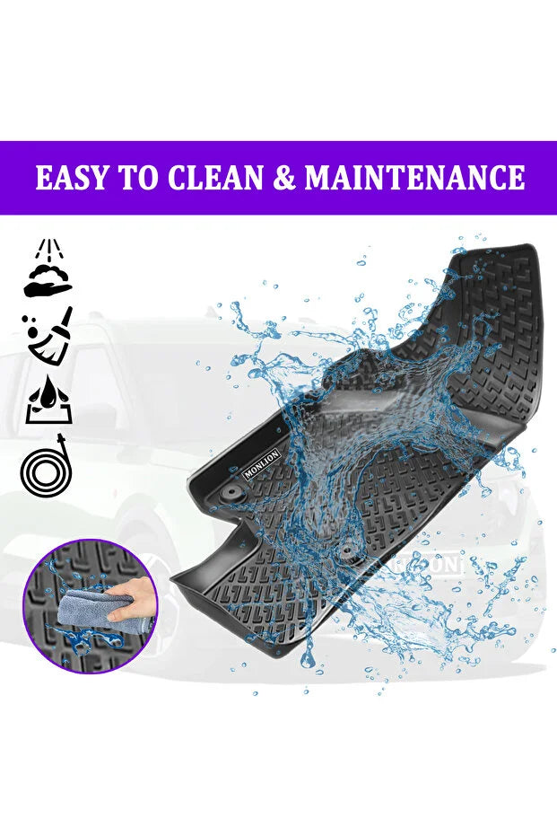 Monlion Paspas Ford Tourneo Courier 2024 için 3D Lazer Ölçülü  Kokusuz 