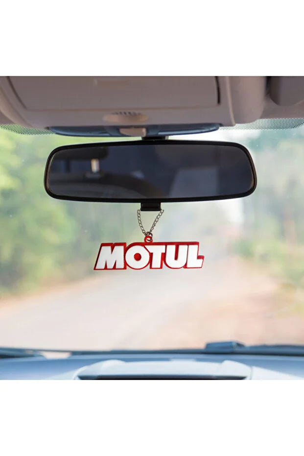 Motul Model Pleksi Oto Ayna Asma Süsü Zincirli