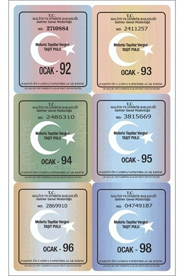 Tofaş Vergi Pulu Torpido Aksesuar