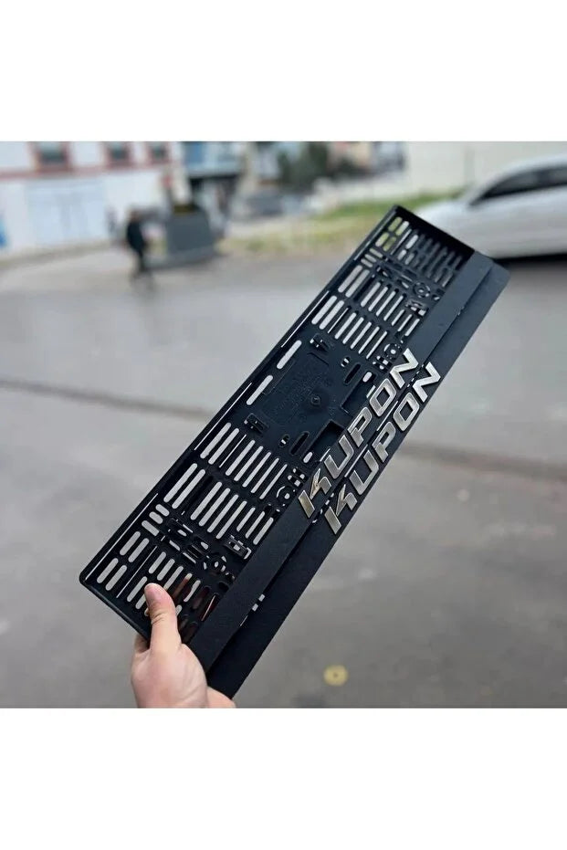 Universal Kupon Plakalik Çift Krom Detayli